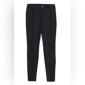 Joie - Dark Grey Leopard Print Leggings Sz Medium